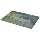 Planche À Découper Enfants attablés dans le jardin Camille Pissarro (Coin)