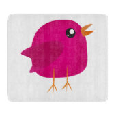 Planche À Découper Enfants oiseau mignon (Devant)