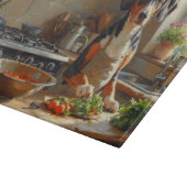 Planche À Découper English Foxhound Cooking in Kitchen (Coin)