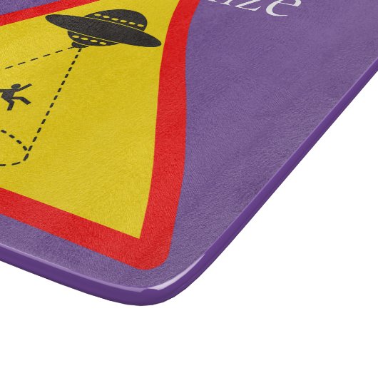 Planche À Découper Enlèvement d'Alien UFO Thunder_Cove (Coin)