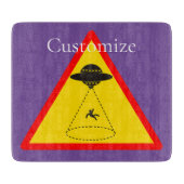 Planche À Découper Enlèvement d'Alien UFO Thunder_Cove (Devant)