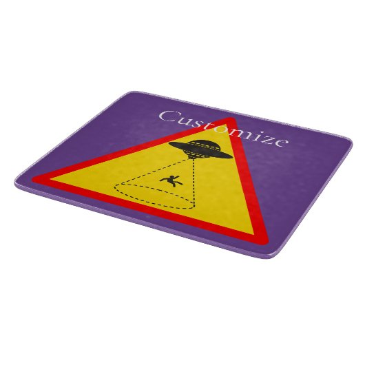 Planche À Découper Enlèvement d'Alien UFO Thunder_Cove (Coin)