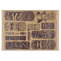 Ensemble vintage de Tiki