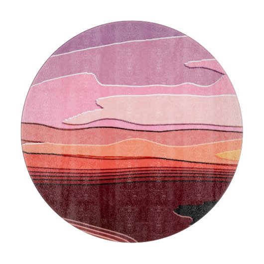 PLANCHE À DÉCOUPER ENSOLEIL (Devant)