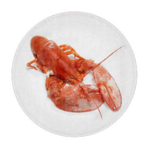 Planche à découper entière de homard