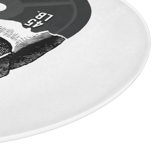 Planche À Découper Entraînement au crâne en plaque de poids Fitness (Coin)