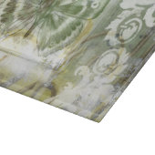 Planche À Découper Entrée de papillon vert avec porte en fer (Coin)