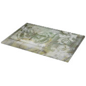 Planche À Découper Entrée de papillon vert avec porte en fer (Coin)