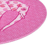 Planche À Découper Ephène de mer - rose glacé et fuchsia (Coin)