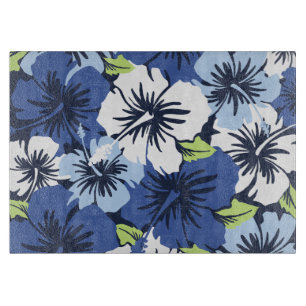 Planche À Découper Epic Hibiscus Hawaiian Glass Cutboard