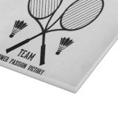 Planche À Découper Équipe de badminton (Coin)