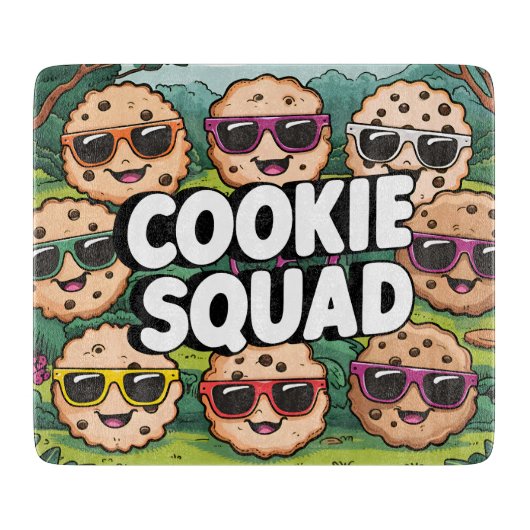 Planche À Découper Équipe de biscuits (Devant)