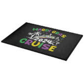 Planche À Découper Équipe de croisière Mardi Gras (Coin)