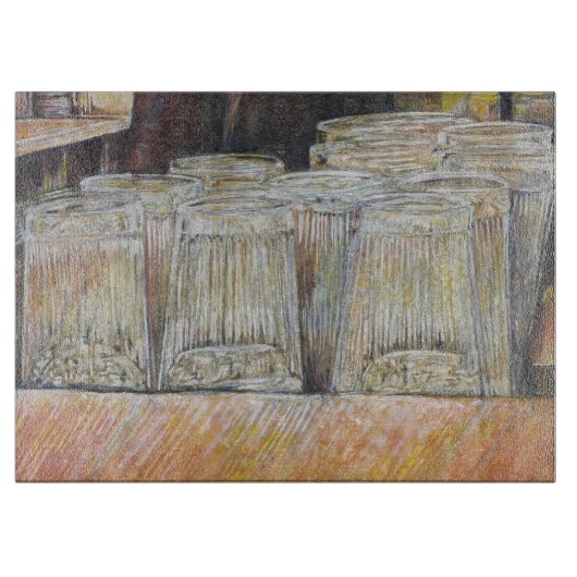 Planche À Découper Équivalent lumineux des émotions passionnées (Devant)