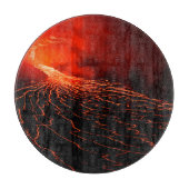 Planche À Découper éruption volcanique (Devant)