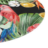 Planche À Découper Escape exotique : Aquarelle Paradise (Coin)