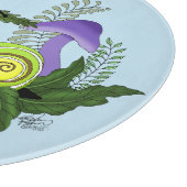 Planche À Découper Escargots cubains champignons violets (Coin)