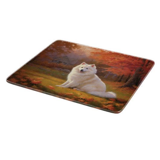 Planche À Découper Eskimo américain en automne Leaves automne inspiré (Coin)