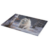 Planche À Découper Eskimo Américain Noël sous la Neige (Coin)