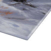 Planche À Découper Eskimo Américain Noël sous la Neige (Coin)