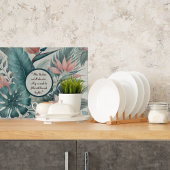 Planche À Découper Essence Tropical Verre Personnalisable