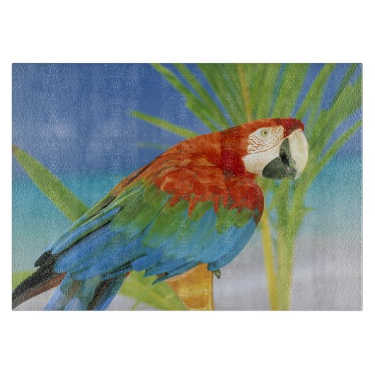 Planche À Découper États-Unis, Hawaï. Perroquet (Devant)