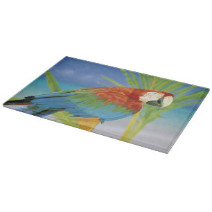 Planche À Découper États-Unis, Hawaï. Perroquet