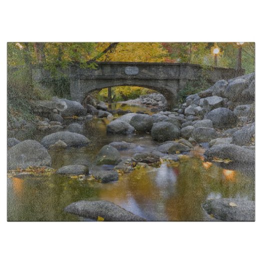 Planche À Découper États-Unis, Oregon, Ashland, Lithia Park.Automne (Devant)