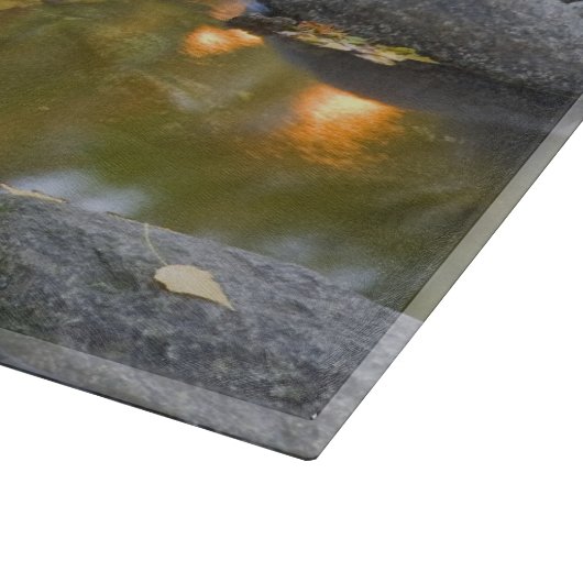 Planche À Découper États-Unis, Oregon, Ashland, Lithia Park.Automne (Coin)