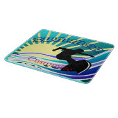 Planche À Découper Été Surf Fun Thunder_Cove (Coin)