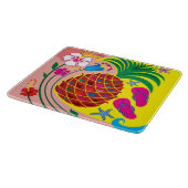 Planche À Découper Été tropical à l'ananas (Coin)
