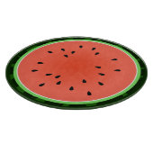 Planche À Découper Eté Watermelon Slice Round Glass Cutboard (Coin)