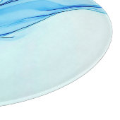 Planche À Découper Éthéal Blue Liquide Art Éperal (Coin)