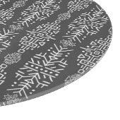 Planche À Découper Ethnic Boho Chic : Une conception tribale transpar (Coin)