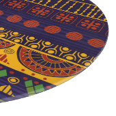 Planche À Découper Ethno Tribal : Conception Motif transparente. (Coin)