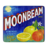 PLANCHE À DÉCOUPER - Étiquette de produit "Moonbea (Devant)