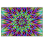 Planche À Découper Étoile de chardon décorative en verre (Devant)