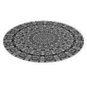 Planche À Découper Étoile de kaléidoscope grise (Coin)