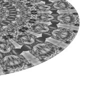 Planche À Découper Étoile de kaléidoscope grise (Coin)