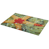 Planche À Découper Étoile de mer rouge et jaune (Coin)