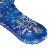Planche À Découper Étoile de Noël flocon de neige bleu glace (Coin)
