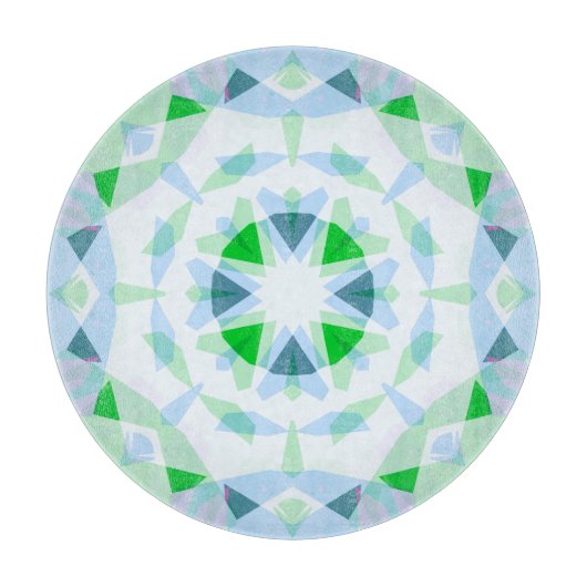 Planche À Découper Étoile d'été bleue verte côtière Dopamine Décor (Devant)