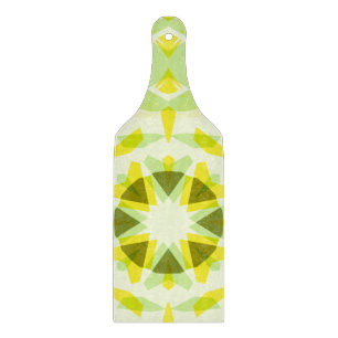 Planche À Découper Étoile d'été jaune vif vert étoile Dopamine Décor