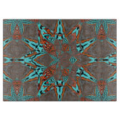 Planche À Découper Étoile fractale de la complexité future (Devant)