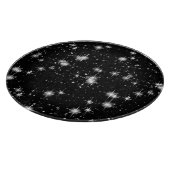Planche À Découper Étoiles brillantes lumineuses dans l'espace (Coin)