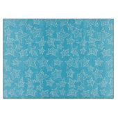 Planche À Découper étoiles de Noël dessinées à la main (Devant)