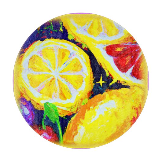 Planche À Découper Etoiles juteuses et ciels fruités. Commandez dès m (Devant)