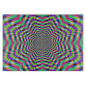 Planche À Découper Étoiles psychédéliques en étoiles (Devant)