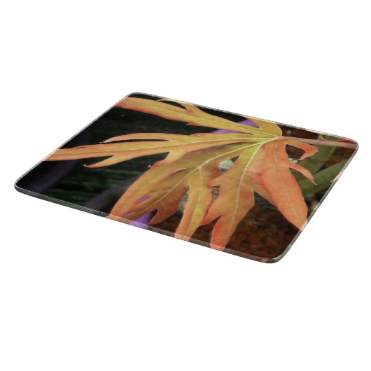 Planche À Découper Étude 2 de feuille (Coin)