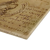 Planche À Découper Étude de foetus de bébé par Leonardo da Vinci (Coin)